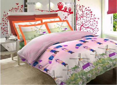 20% OFF on Bombay Dyeing Cotton Printed Double Bedsheet