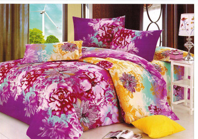53% OFF on Bedline Home Satin Printed Double Bedsheet