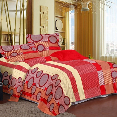 36% OFF on Zigma Collections Cotton Floral Double Bedsheet