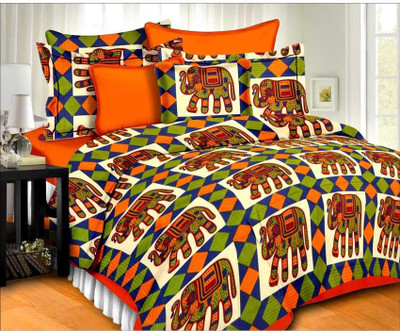 60% OFF on Handicana Cotton Printed Double Bedsheet 60% OFF on Handicana Cotton Printed Double Bedsheet
