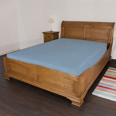 27% OFF on Scala Cotton Striped Single Fitted Bedsheet