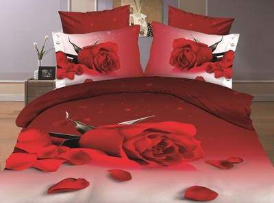 23% OFF on Boston Cotton Printed Double Bedsheet