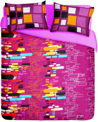 72% OFF on Cenizas Satin Abstract Double Bedsheet 1 Double Bedsheet, 2 Pillow Covers, Pink 72% OFF on Cenizas Satin Abstract Double Bedsheet 1 Double Bedsheet, 2 Pillow Covers, Pink