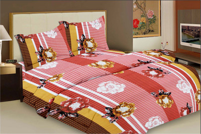 64% OFF on Natural Cotton Printed Double Bedsheet 64% OFF on Natural Cotton Printed Double Bedsheet