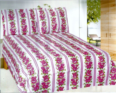 45% OFF on Jaipur Cotton Cotton Floral Double Bedsheet 45% OFF on Jaipur Cotton Cotton Floral Double Bedsheet