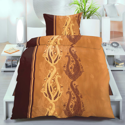 61% OFF on Aalidhra Polyester Silk Blend Self Design Single Bedsheet