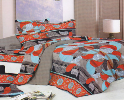 34% OFF on Lali Prints Cotton Floral Double Bedsheet 1 Bedsheets, 2 Pillow covers, Orange 34% OFF on Lali Prints Cotton Floral Double Bedsheet 1 Bedsheets, 2 Pillow covers, Orange