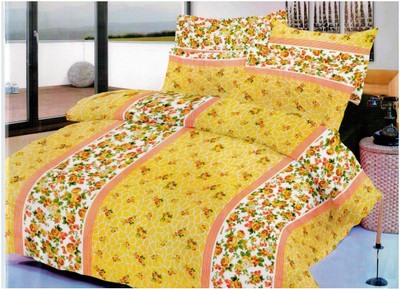 76% OFF on Kv Handloom Cotton Floral Double Bedsheet 76% OFF on Kv Handloom Cotton Floral Double Bedsheet