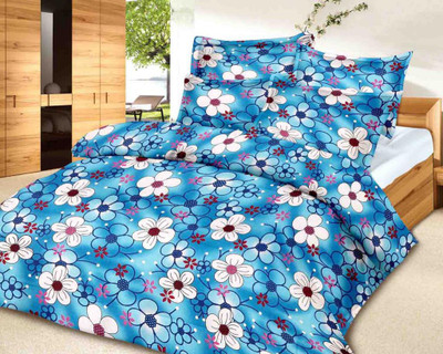 50% OFF on Floorfashion Cotton Abstract Double Bedsheet 1 Bedsheet, 2pillow Covers, Multicolor