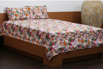 50% OFF on Flazee Cotton Polka King Bedsheet 1 BedSheet, 2Pillow Cover, Multicolor 50% OFF on Flazee Cotton Polka King Bedsheet 1 BedSheet, 2Pillow Cover, Multicolor