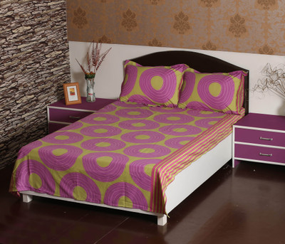 60% OFF on Aalidhra Polyester Silk Blend Polka Double Bedsheet 1 Double Bedsheet and Two Poillow Covers, Multicolor 60% OFF on Aalidhra Polyester Silk Blend Polka Double Bedsheet 1 Double Bedsheet and Two Poillow Covers, Multicolor