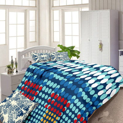 65% OFF on Urban Style Cotton Printed Double Bedsheet 1 Bedsheet, 2 Pillow covers, Multicolor 65% OFF on Urban Style Cotton Printed Double Bedsheet 1 Bedsheet, 2 Pillow covers, Multicolor