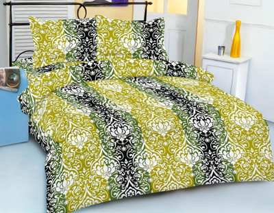 23% OFF on Royal Crust Cotton Floral Double Bedsheet