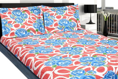 53% OFF on meSleep Cotton Printed Double Bedsheet 1 Bedsheet, 2 Pillow Covers, Multicolor 53% OFF on meSleep Cotton Printed Double Bedsheet 1 Bedsheet, 2 Pillow Covers, Multicolor