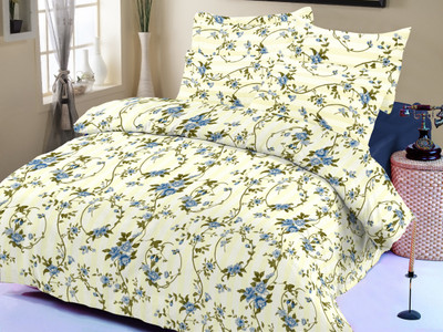 25% OFF on Caps Satin Floral Double Bedsheet 25% OFF on Caps Satin Floral Double Bedsheet