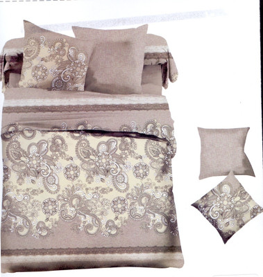 36% OFF on Ross Luxury Living Polyester Paisley Double Bedsheet
