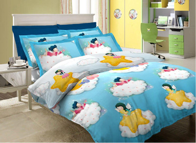 20% OFF on Bombay Dyeing Cotton Printed Double Bedsheet