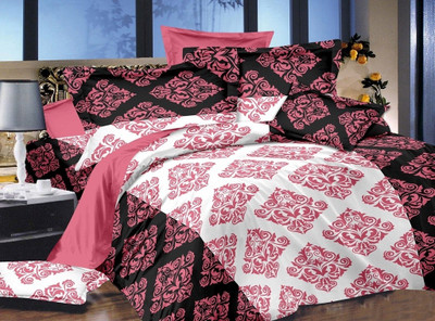 17% OFF on Zigma Collections Cotton Printed Double Bedsheet