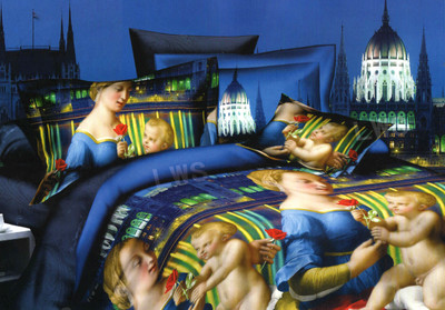 50% OFF on Skilin Polycotton Printed Single Bedsheet