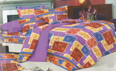 34% OFF on Lali Prints Cotton Floral Double Bedsheet 1 Bedsheets, 2 Pillow covers, Pink