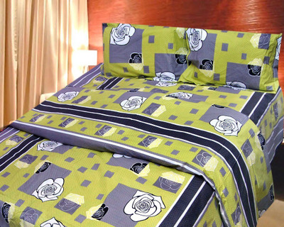 61% OFF on Cosmosgalaxy Cotton Floral Double Bedsheet