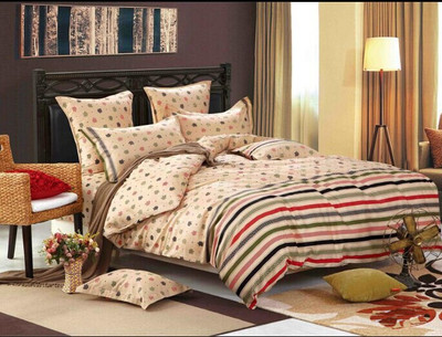 26% OFF on Zigma collections Cotton Printed King Bedsheet
