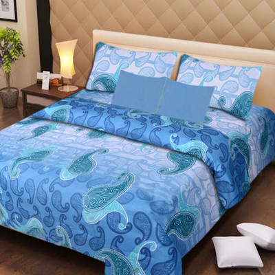 45% OFF on IWS Polycotton Printed Double Bedsheet 1 Bedsheet, 2 Pillow Covers, Multicolor 45% OFF on IWS Polycotton Printed Double Bedsheet 1 Bedsheet, 2 Pillow Covers, Multicolor