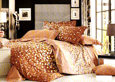 4% OFF on Skilin Cotton Printed Double Bedsheet