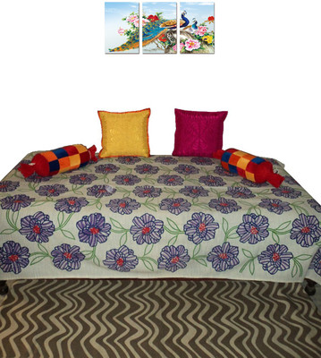 33% OFF on Amita Home Furnishing Cotton Printed Single Bedsheet