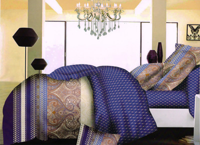 70% OFF on Rose Petal Polyester Damask Queen, Double Bedsheet