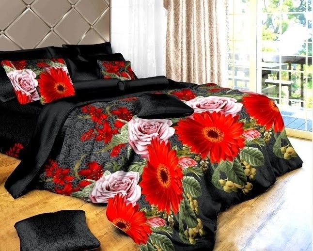 58% OFF on Silver Thread Polycotton Floral Double Bedsheet 58% OFF on Silver Thread Polycotton Floral Double Bedsheet