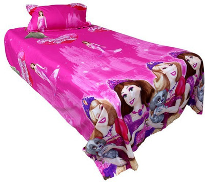 45% OFF on By Vikon's Polycotton 3D Printed Single Bedsheet