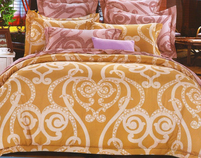 60% OFF on Wrap Polyester Printed Double Bedsheet