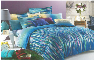 22% OFF on Ross Luxury Living Cotton Printed Double Bedsheet