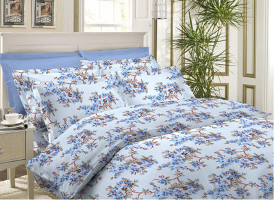 33% OFF on Bombay Dyeing Cotton Printed Single Bedsheet 1 Bedsheet, 1 Pillow Cover
