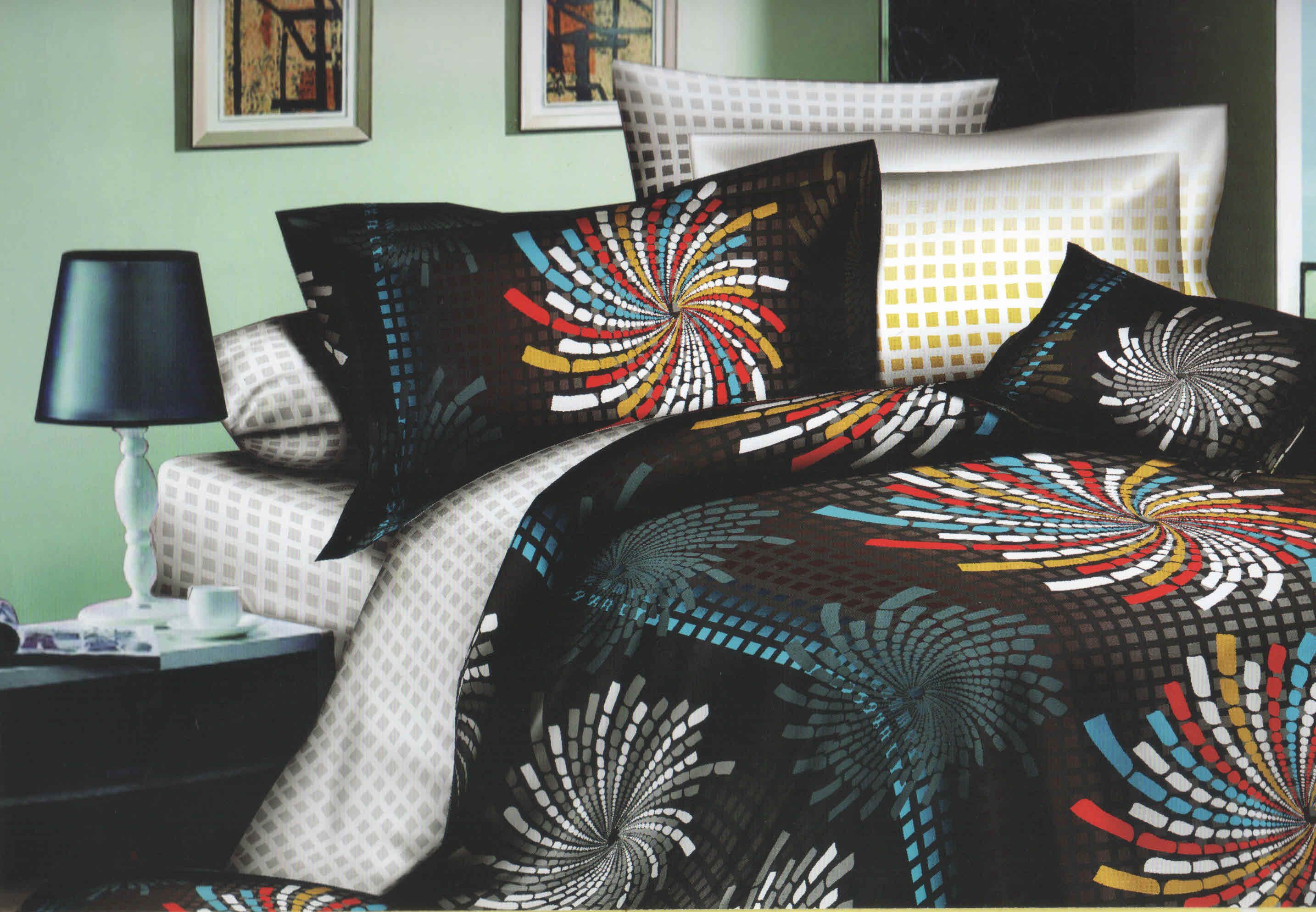 68% OFF on Aarco Polycotton 3D Printed Double Bedsheet