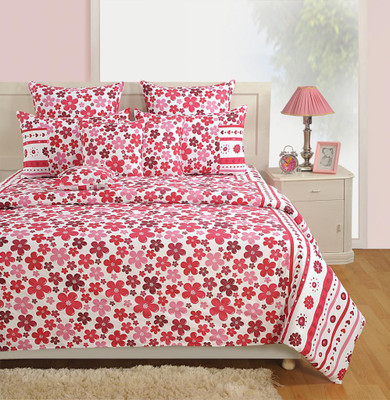 25% OFF on Swayam Cotton Printed Single Bedsheet
