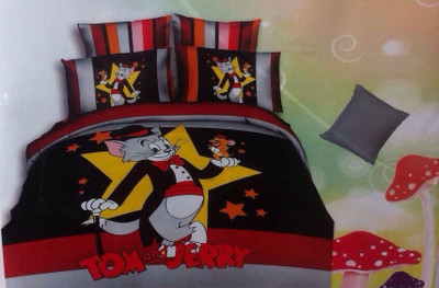 27% OFF on Brida Polycotton Checkered Double Bedsheet