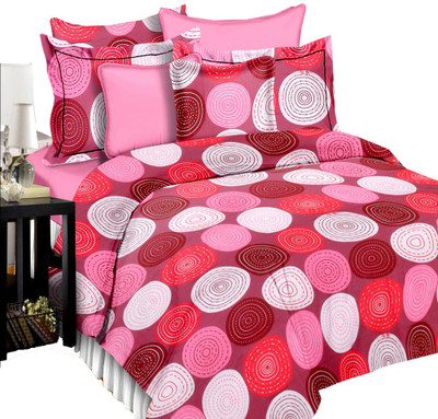 11% OFF on Shop Avenue Cotton Printed Queen Bedsheet