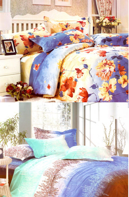 56% OFF on Nite N Day Polycotton Floral Double Bedsheet 56% OFF on Nite N Day Polycotton Floral Double Bedsheet