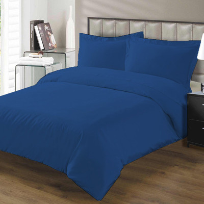 24% OFF on Misr Cotton Plain Single Bedsheet