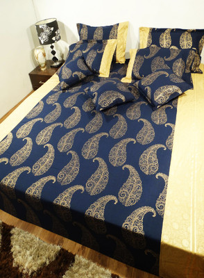 44% OFF on Heritagefabs Cotton Printed Double Bedsheet