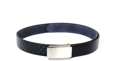 70% OFF on Ligans NY Men Formal, Casual Black Genuine Leather Belt Black
