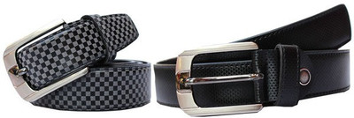 67% OFF on Winsome Deal Men Formal, Casual Multicolor Artificial Leather Belt Multicolor