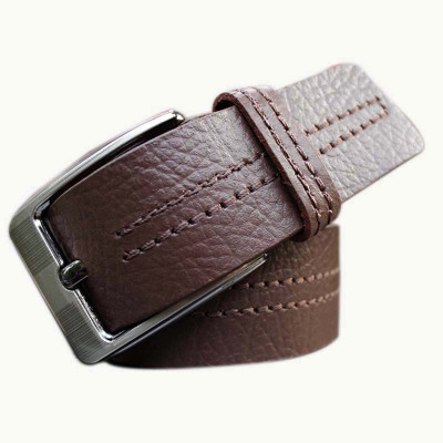 56% OFF on Winsome Deal Men Casual Brown Genuine Leather Belt Brown