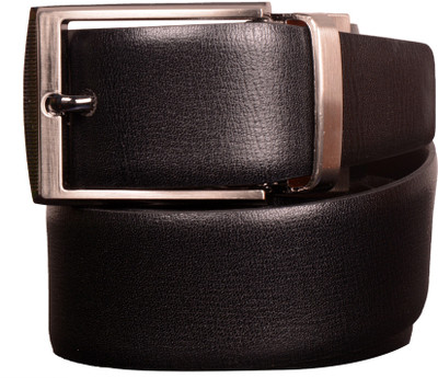 42% OFF on Cops Men Formal Black, Brown Genuine Leather Reversible Belt Black