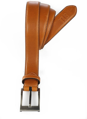 TLB Men Formal Tan Genuine Leather Belt Tan TLB Men Formal Tan Genuine Leather Belt Tan