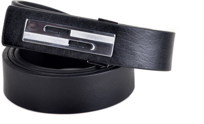 50% OFF on Drakeman Men Formal Black Genuine Leather Belt Black
