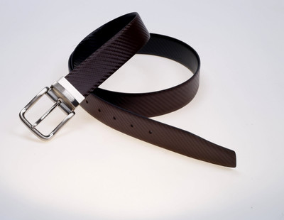 50% OFF on Bombay High Men Formal Brown Genuine Leather Reversible Belt BRN