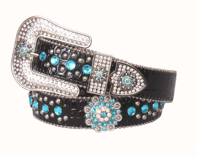 61% OFF on Saiva Women Casual, Evening/Party, Semi-formal Black Artificial Leather Belt Black